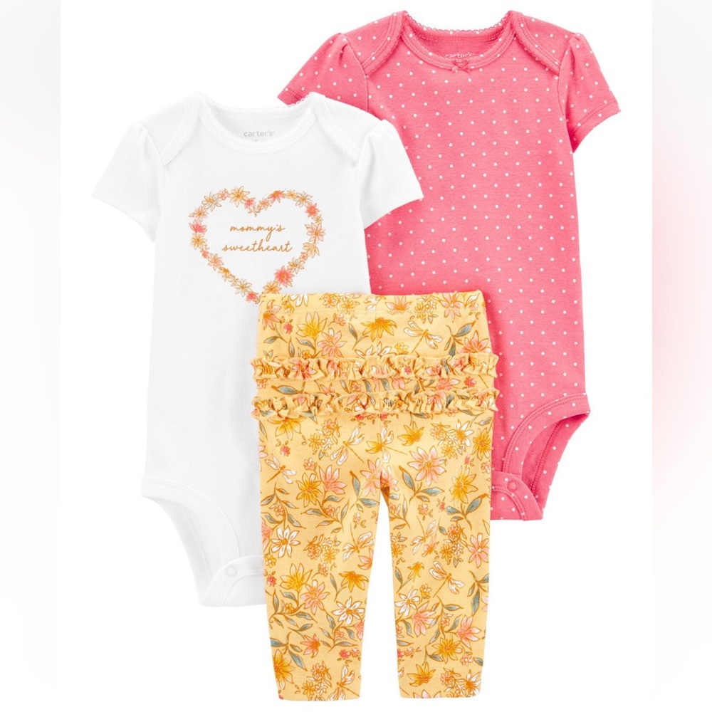 Carter’s Mommy’s Sweetheart Cotton Newborn Outfits